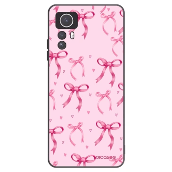 Picasee crna silikonska maskica za Xiaomi Redmi Note 12S - Bow Aesthetic