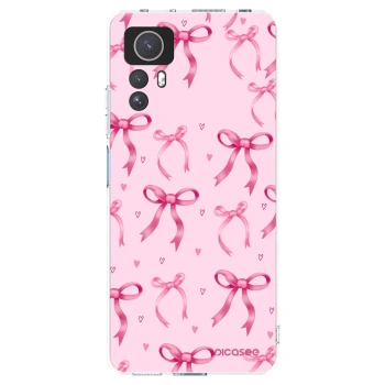 Picasee silikonska prozirna maskica za Xiaomi Redmi Note 12S - Bow Aesthetic