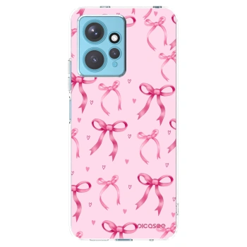 Picasee silikonska prozirna maskica za Xiaomi Redmi Note 12 4G - Bow Aesthetic
