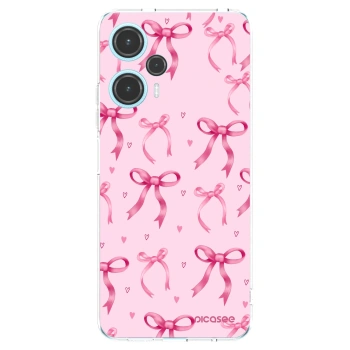 Picasee silikonska prozirna maskica za Xiaomi Poco F5 - Bow Aesthetic