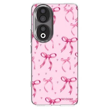 Picasee silikonska prozirna maskica za Honor 90 5G - Bow Aesthetic