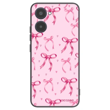Picasee crna silikonska maskica za Realme 10 4G - Bow Aesthetic