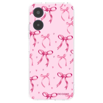 Picasee silikonska prozirna maskica za Realme 10 4G - Bow Aesthetic