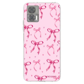 Picasee silikonska prozirna maskica za Motorola Edge 30 Neo - Bow Aesthetic