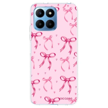 Picasee silikonska prozirna maskica za Honor 70 Lite - Bow Aesthetic