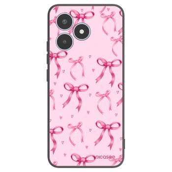 Picasee crna silikonska maskica za Realme C53 - Bow Aesthetic