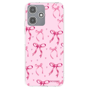 Picasee silikonska prozirna maskica za Xiaomi Redmi 12 5G - Bow Aesthetic