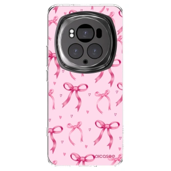 Picasee silikonska prozirna maskica za Honor Magic6 Pro - Bow Aesthetic