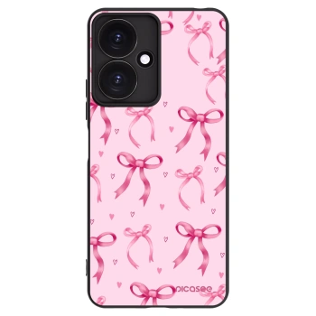 Picasee crna silikonska maskica za Xiaomi Redmi 13C 5G - Bow Aesthetic