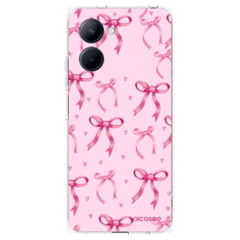 Picasee silikonska prozirna maskica za Realme C33 (2023) - Bow Aesthetic