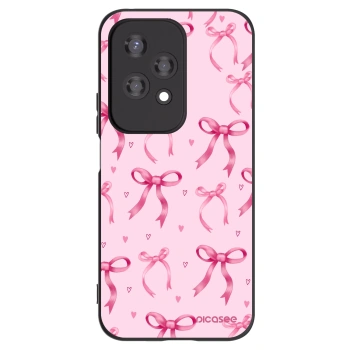 Picasee crna silikonska maskica za Honor 200 Lite - Bow Aesthetic