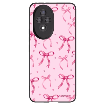 Picasee crna silikonska maskica za Honor 200 5G - Bow Aesthetic