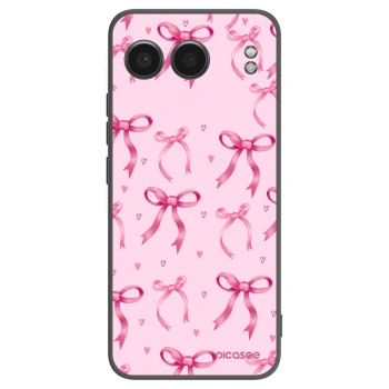 Picasee crna silikonska maskica za OnePlus Nord 4 - Bow Aesthetic
