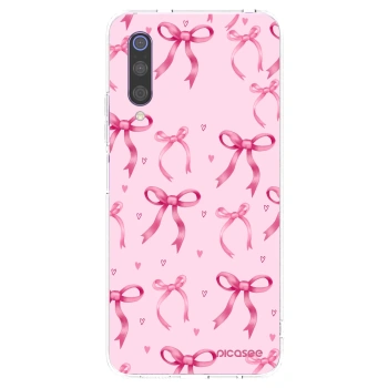 Picasee silikonska prozirna maskica za Xiaomi Mi 9 - Bow Aesthetic