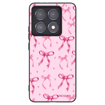 Picasee crna silikonska maskica za Xiaomi 14T Pro - Bow Aesthetic
