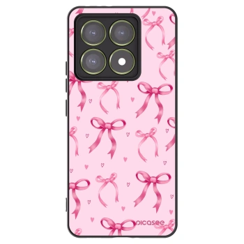 Picasee crna silikonska maskica za Xiaomi 14T - Bow Aesthetic
