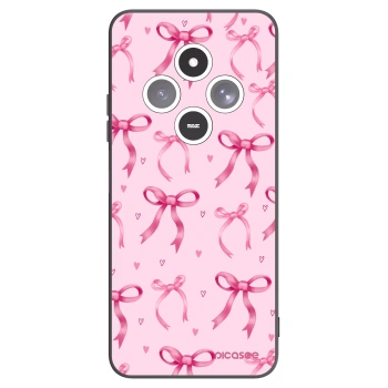 Picasee crna silikonska maskica za Xiaomi Redmi 14C - Bow Aesthetic