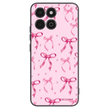 Picasee crna silikonska maskica za Honor 200 Smart 5G - Bow Aesthetic