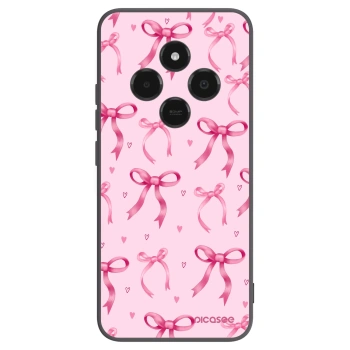 Picasee crna silikonska maskica za Xiaomi Poco C75 - Bow Aesthetic