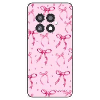 Picasee crna silikonska maskica za OnePlus 13 5G - Bow Aesthetic