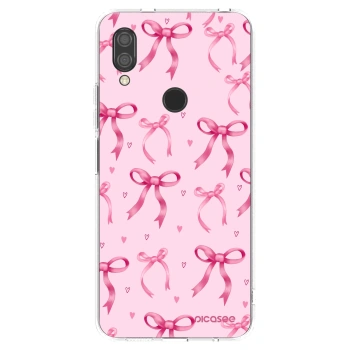 Picasee silikonska prozirna maskica za Xiaomi Redmi 7 - Bow Aesthetic