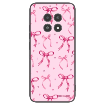 Picasee crna silikonska maskica za Realme 12X - Bow Aesthetic