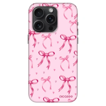 Picasee Fashion Case MagSafe za Apple iPhone 15 Pro - Bow Aesthetic