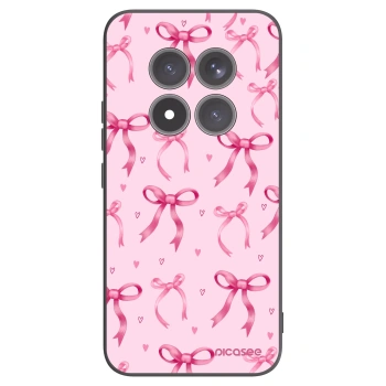 Picasee crna silikonska maskica za Xiaomi Redmi Note 15 Pro+ - Bow Aesthetic