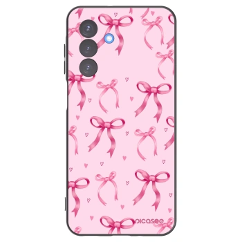 Picasee crna silikonska maskica za Samsung Galaxy A17 5G - Bow Aesthetic