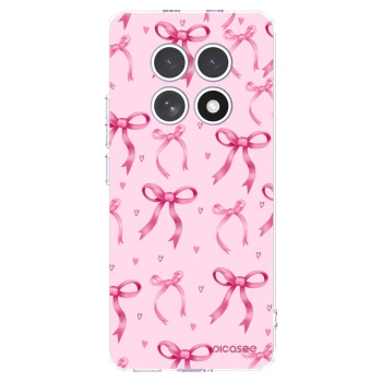 Picasee silikonska prozirna maskica za Xiaomi Redmi Note 15 - Bow Aesthetic