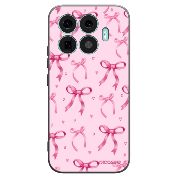 Picasee crna silikonska maskica za Xiaomi 17T - Bow Aesthetic