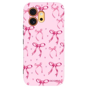 Picasee crna silikonska maskica za Honor 600 - Bow Aesthetic