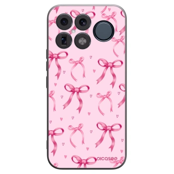 Picasee crna silikonska maskica za Xiaomi Poco F8 Ultra - Bow Aesthetic