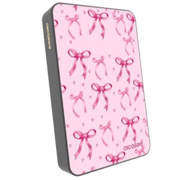 Prijenosni punjač s MagSafe 10 000 mAh Sivo - Bow Aesthetic