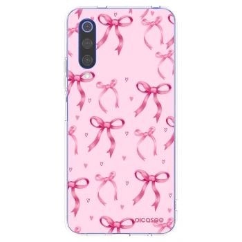 Picasee silikonska prozirna maskica za Xiaomi Mi 9 SE - Bow Aesthetic