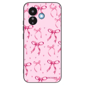 Picasee crna silikonska maskica za Xiaomi Redmi Note 17 Pro 5G - Bow Aesthetic