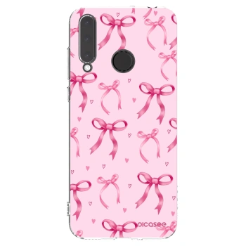 Picasee silikonska prozirna maskica za Honor 20 Lite - Bow Aesthetic