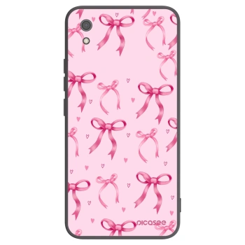 Picasee crna silikonska maskica za Xiaomi Redmi 7A - Bow Aesthetic