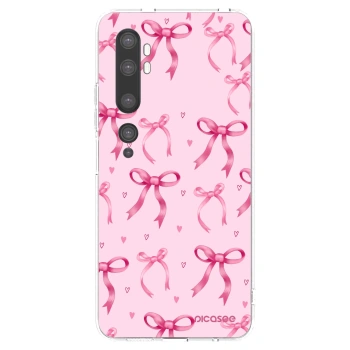 Picasee silikonska prozirna maskica za Xiaomi Mi Note 10 (Pro) - Bow Aesthetic