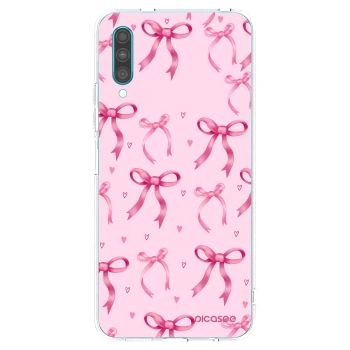 Picasee silikonska prozirna maskica za Samsung Galaxy A30s A307F - Bow Aesthetic