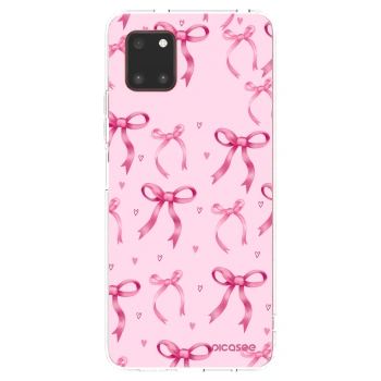 Picasee silikonska prozirna maskica za Samsung Galaxy Note 10 Lite N770F - Bow Aesthetic