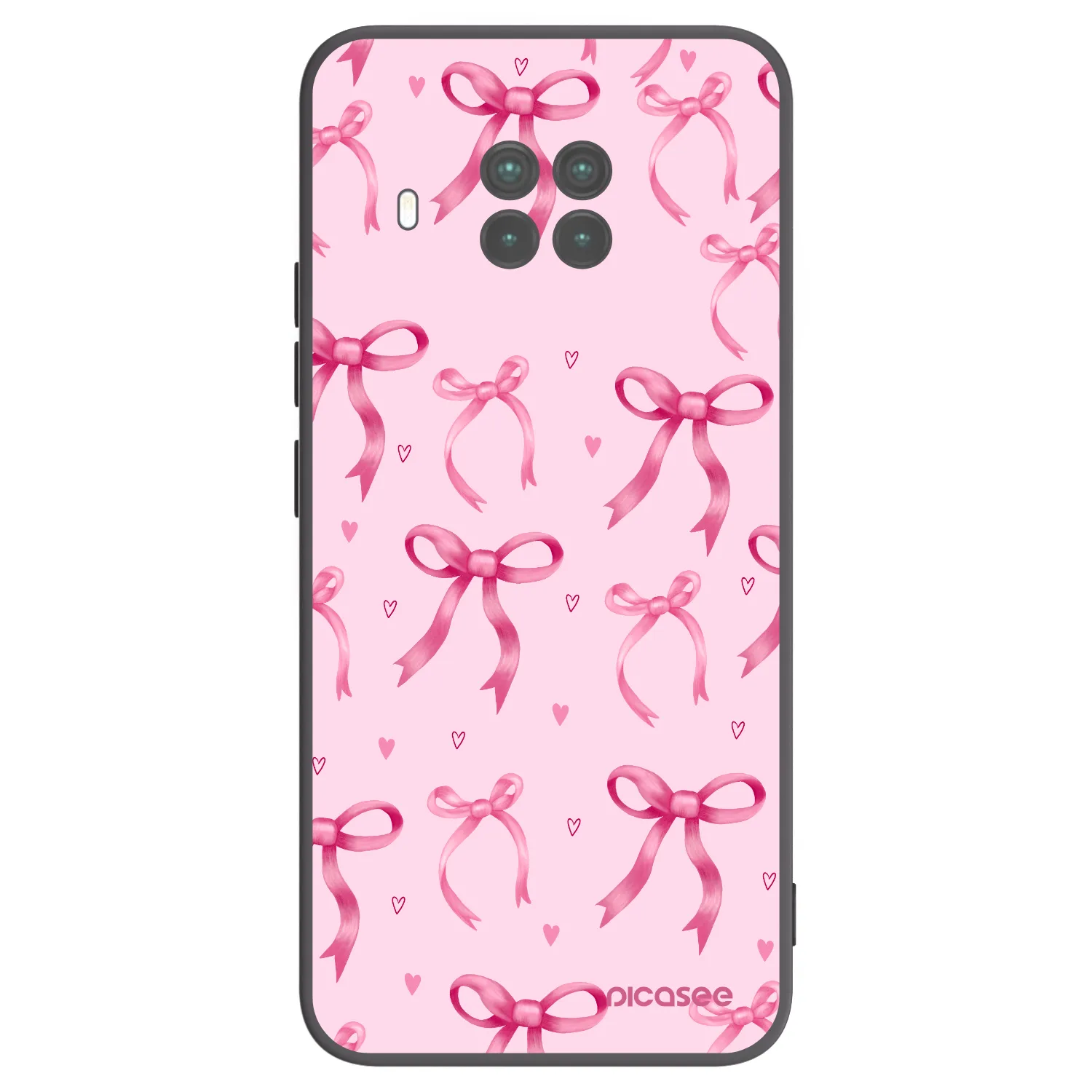 Picasee crna silikonska maskica za Xiaomi Mi 10T Lite - Bow Aesthetic