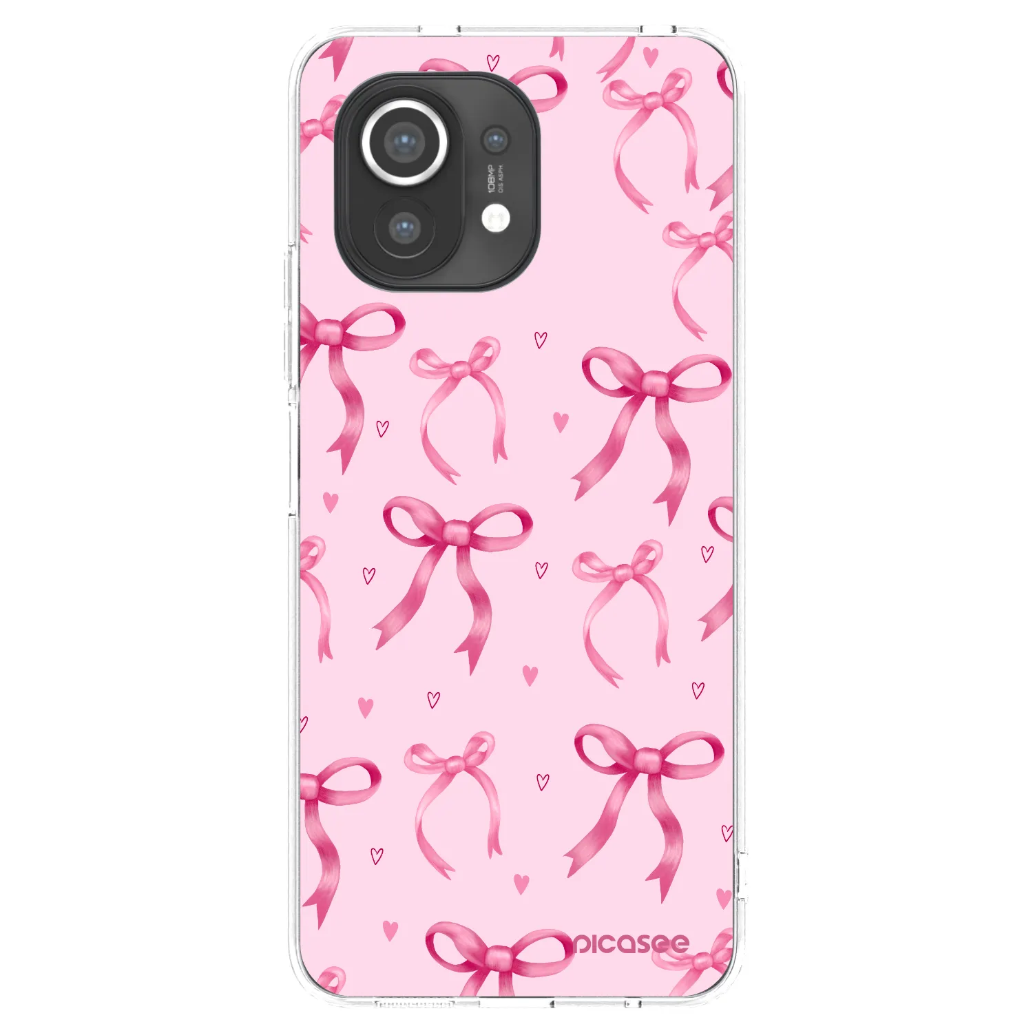 Picasee silikonska prozirna maskica za Xiaomi Mi 11 - Bow Aesthetic