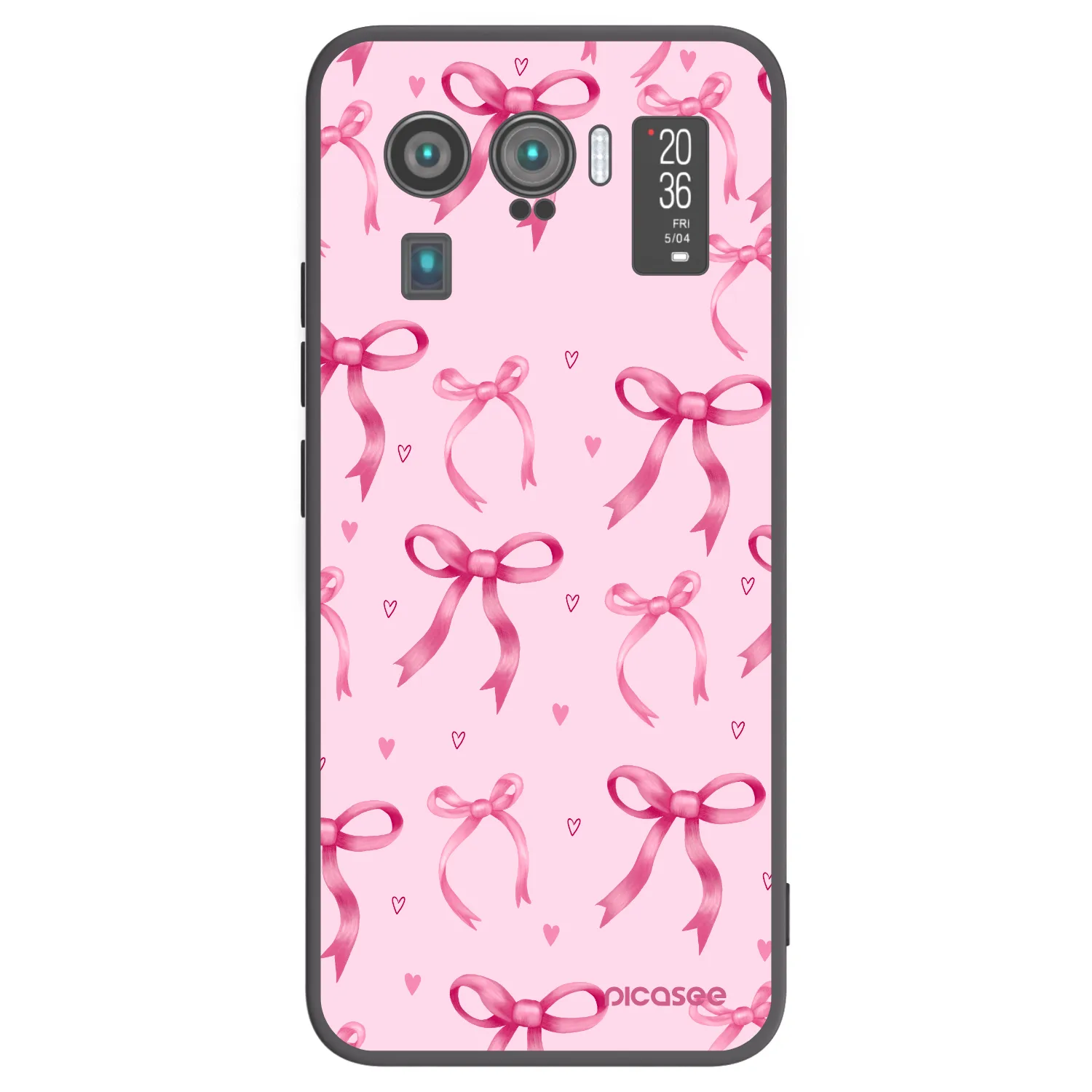 Picasee crna silikonska maskica za Xiaomi Mi 11 Ultra - Bow Aesthetic