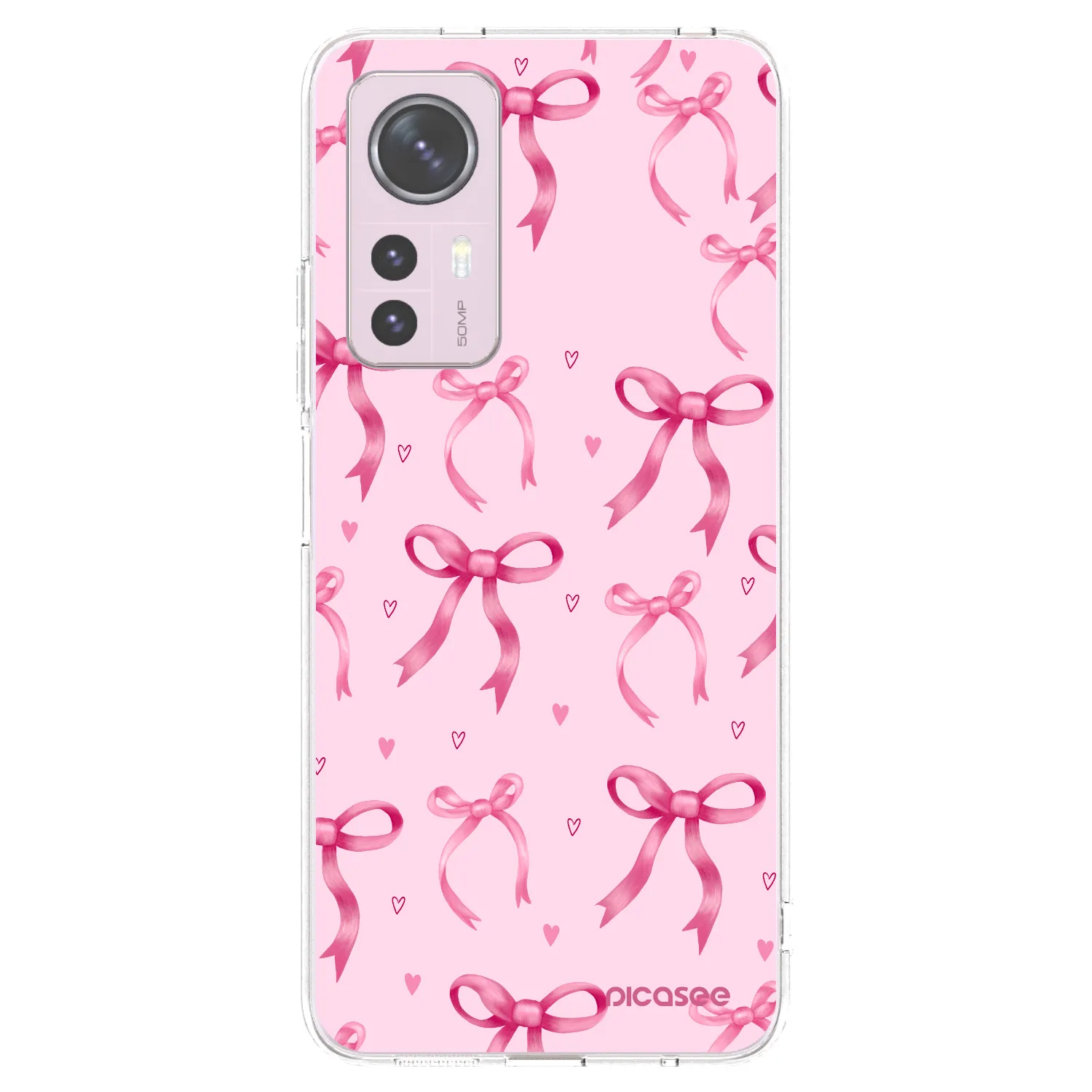 Picasee silikonska prozirna maskica za Xiaomi 12 - Bow Aesthetic