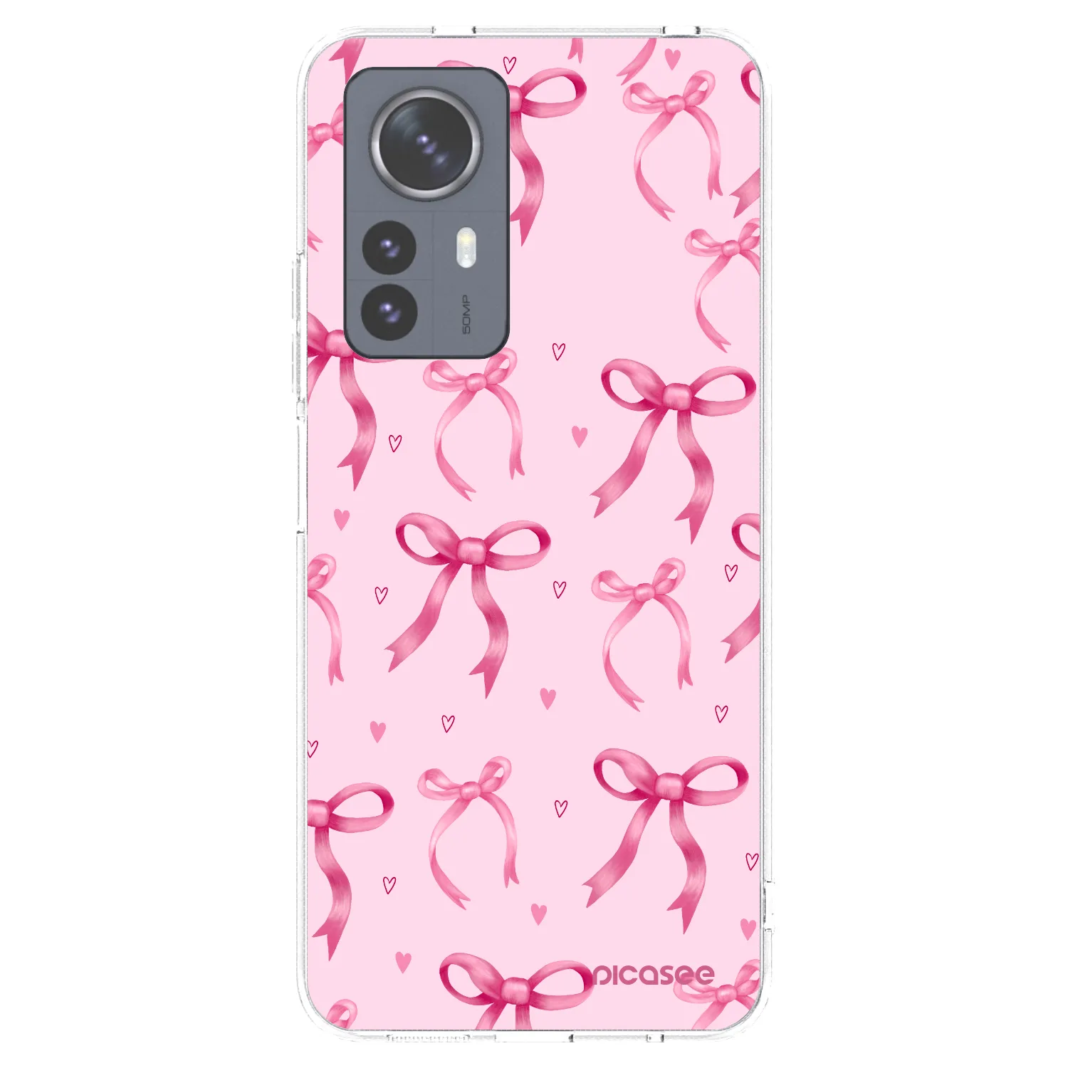 Picasee silikonska prozirna maskica za Xiaomi 12 Pro - Bow Aesthetic