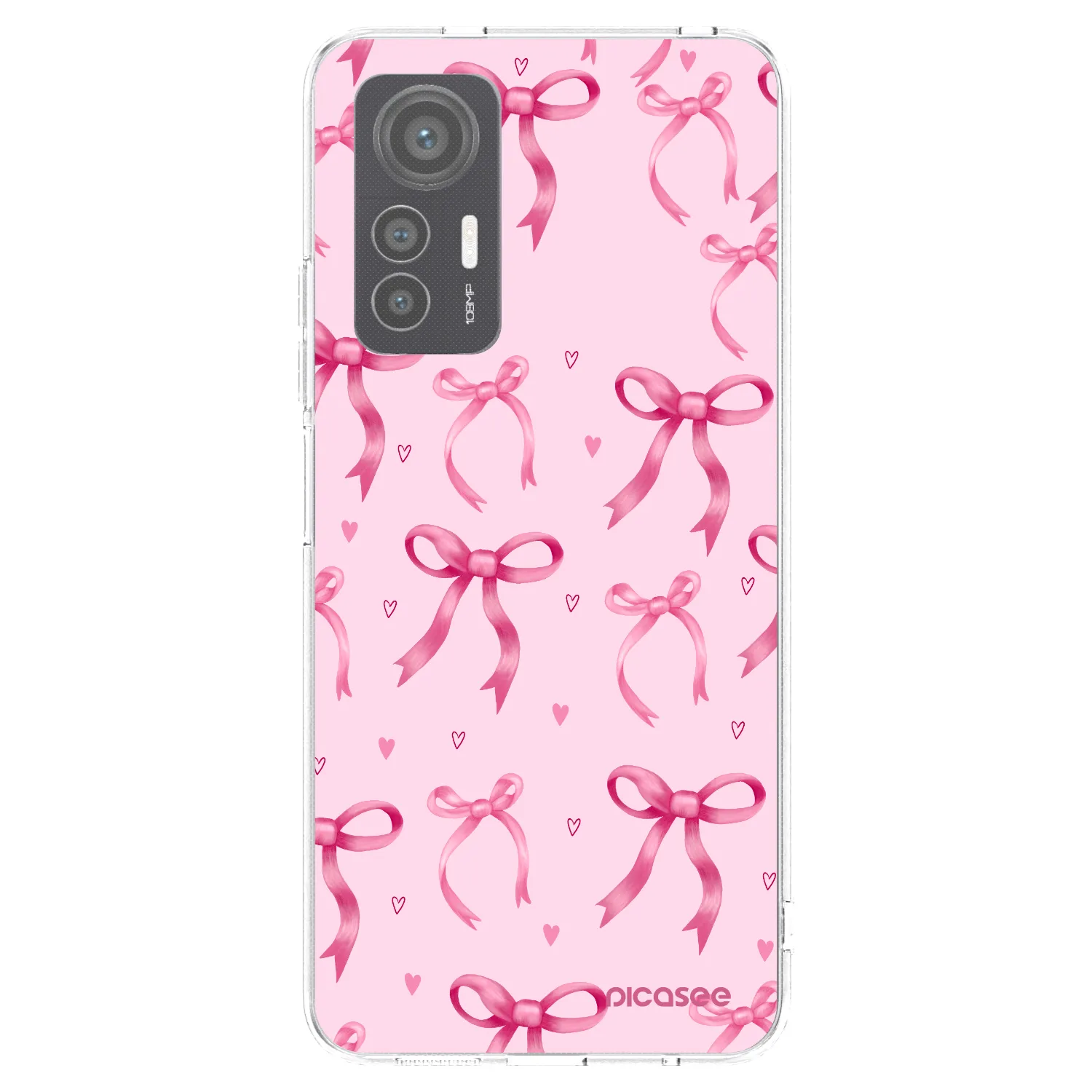Picasee silikonska prozirna maskica za Xiaomi 12 Lite - Bow Aesthetic