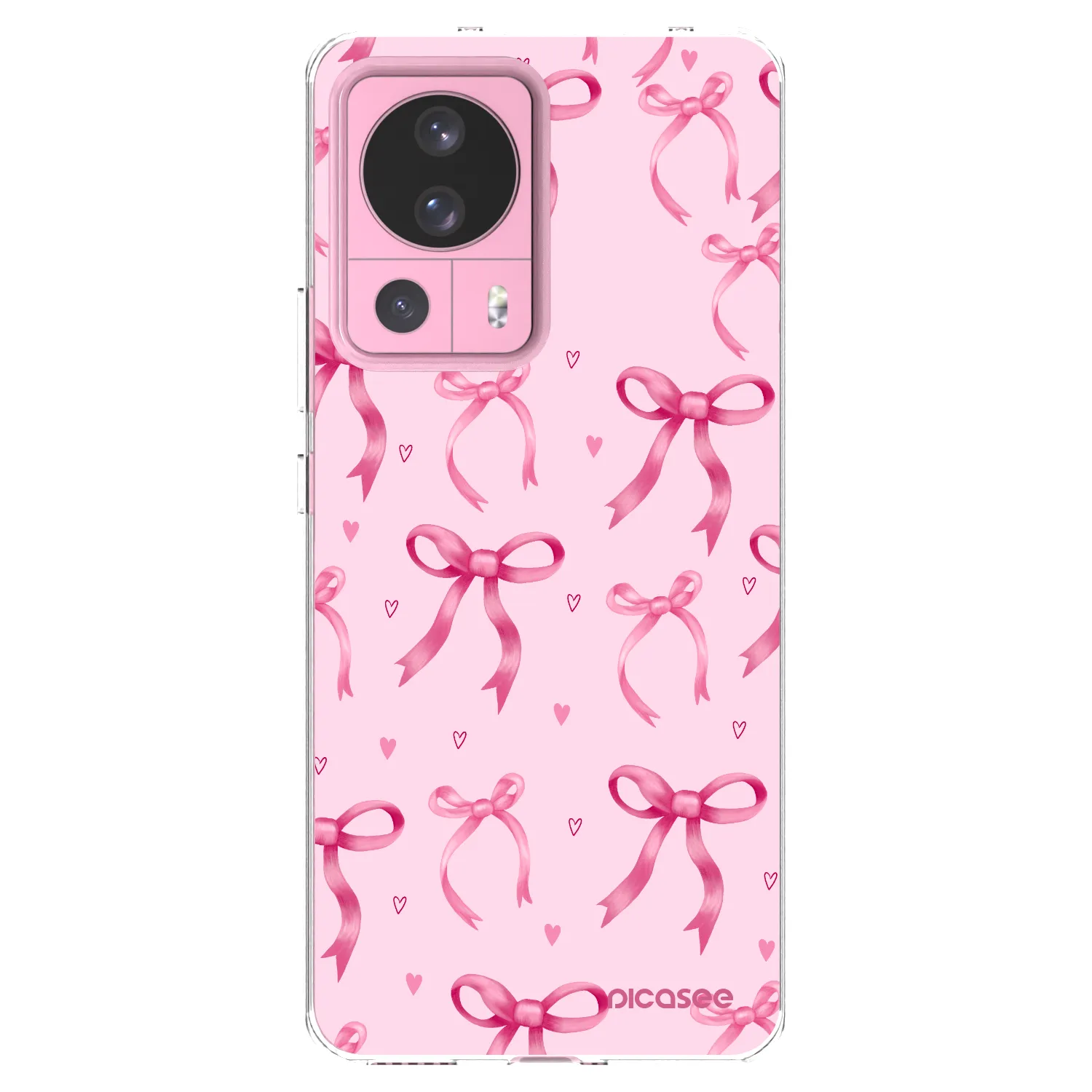 Picasee silikonska prozirna maskica za Xiaomi 13 Lite - Bow Aesthetic
