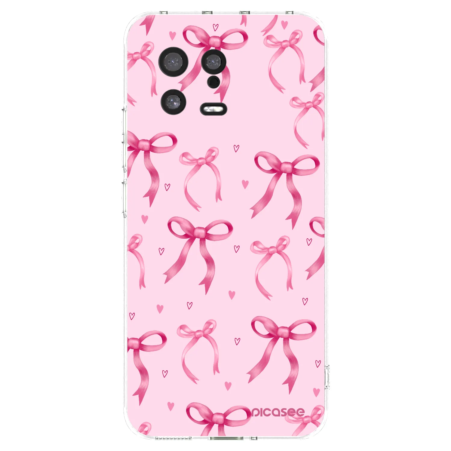 Picasee silikonska prozirna maskica za Xiaomi 13 - Bow Aesthetic
