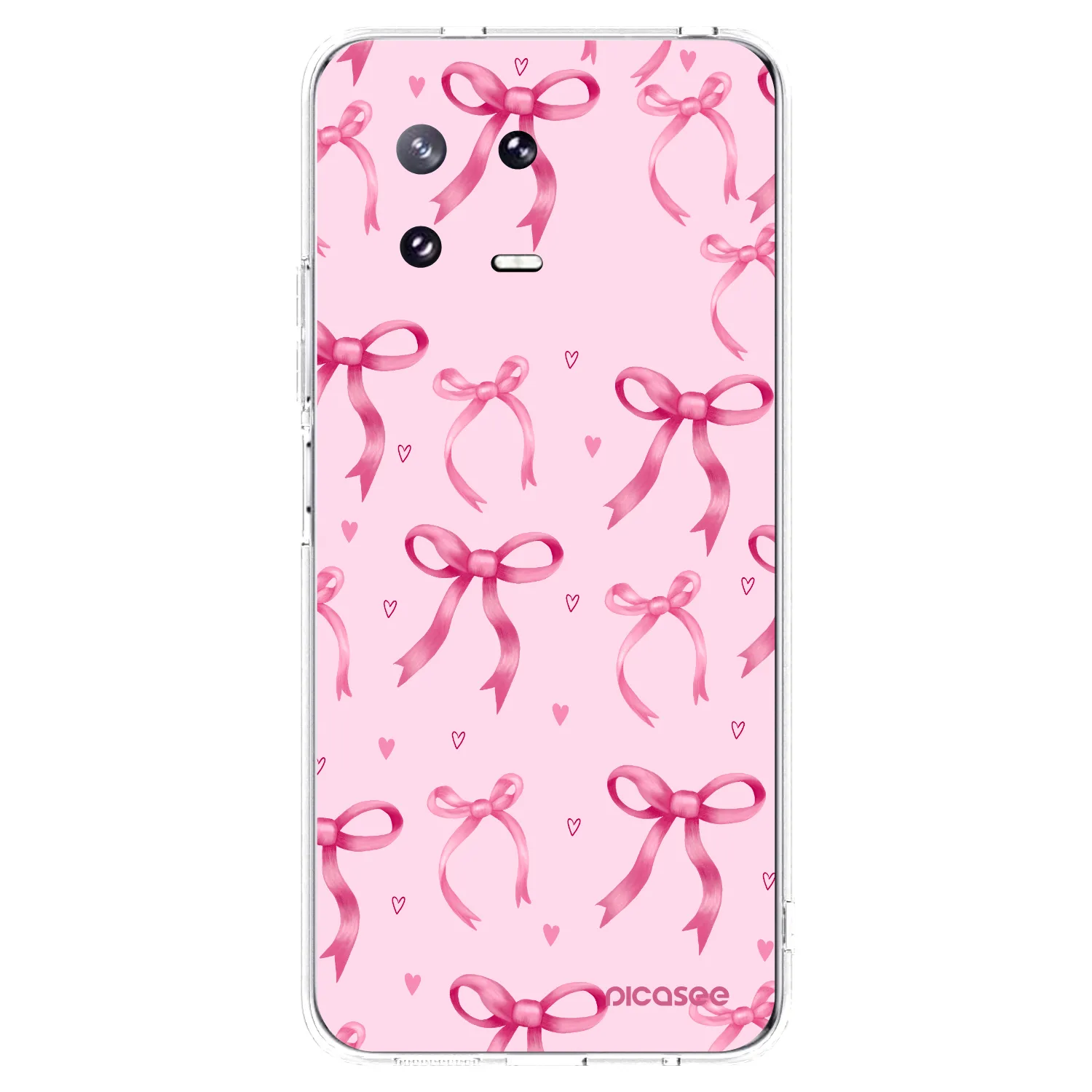 Picasee silikonska prozirna maskica za Xiaomi 13 Pro - Bow Aesthetic